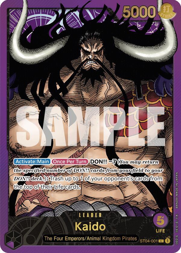 Starter Deck 4: Animal Kingdom Pirates preview