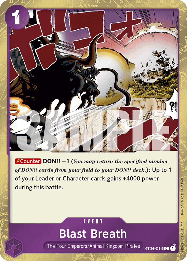 Blast Breath (Jolly Roger Foil) ST04-016