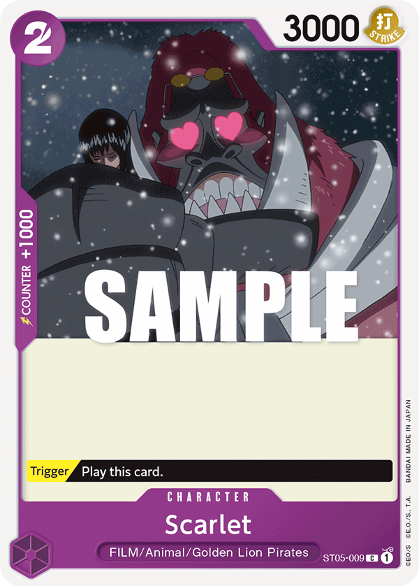 Scarlet ST05-009