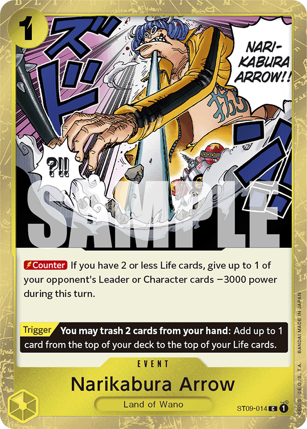 Narikabura Arrow (Jolly Roger Foil) ST09-014