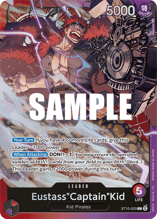Eustass"Captain"Kid (003) ST10-003
