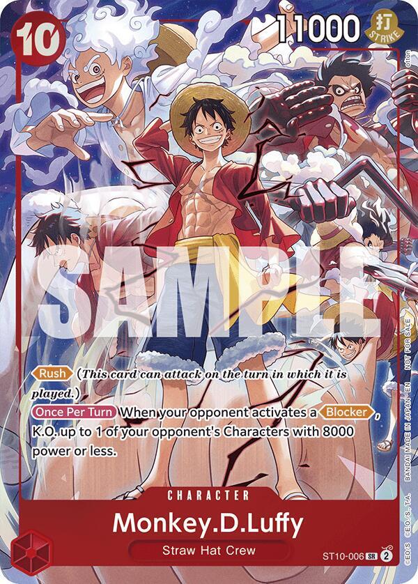 Monkey.D.Luffy (006) ST10-006