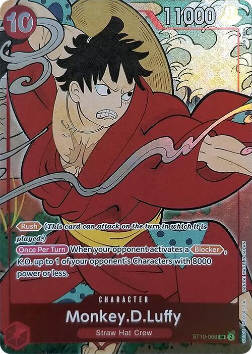 Monkey.D.Luffy (English Version 1st Anniversary Set) ST10-006