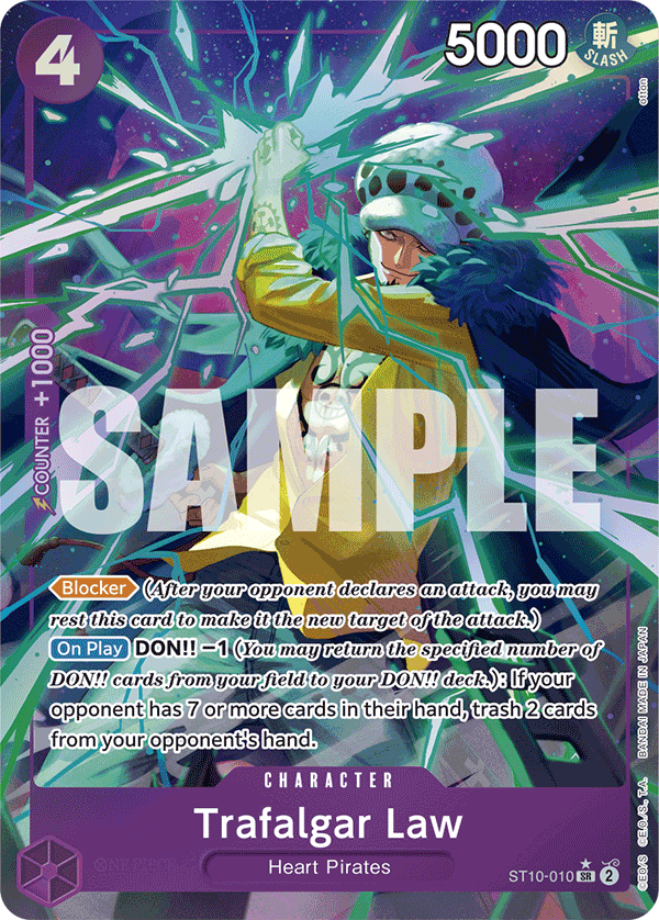 Trafalgar Law (ST10-010) (Alternate Art) ST10-010