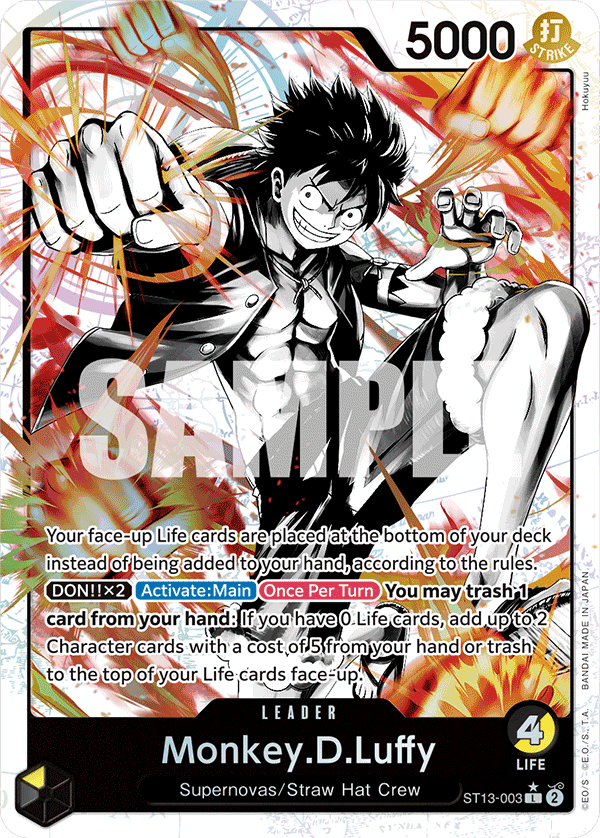 Monkey.D.Luffy (003) (Parallel) ST13-003