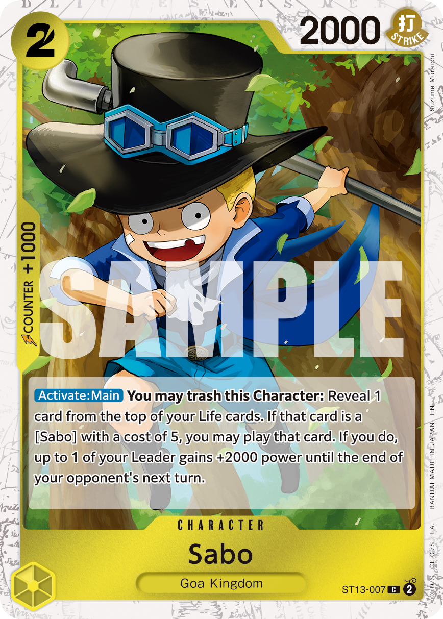 Sabo - ST13-007 (Pirate Foil) ST13-007