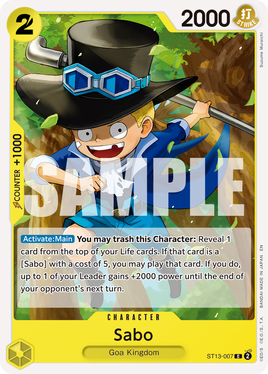 Sabo - ST13-007 (Reprint) ST13-007