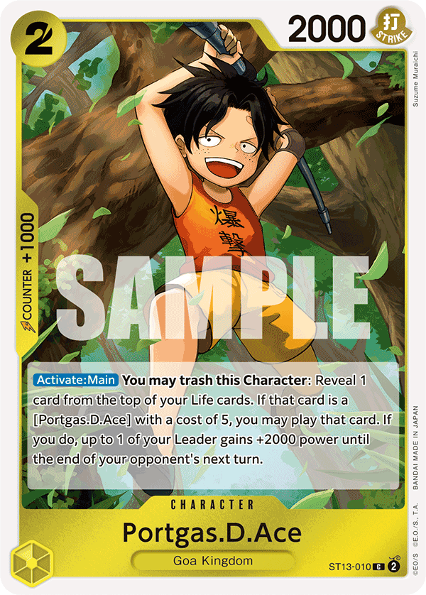 Portgas.D.Ace (010) ST13-010