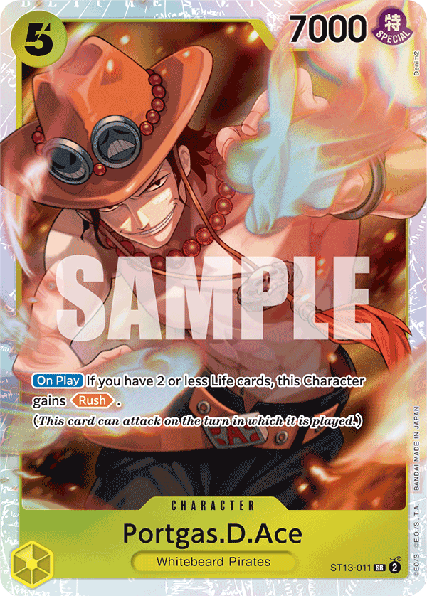 Portgas.D.Ace (011) ST13-011