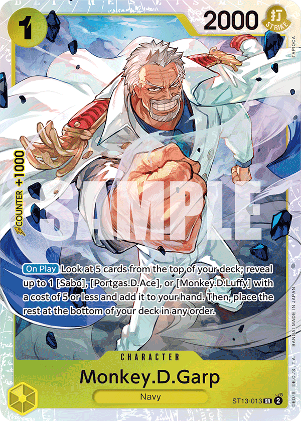 Monkey.D.Garp ST13-013
