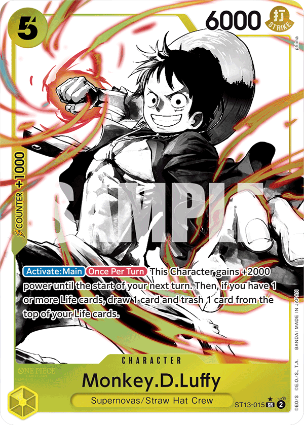 Monkey.D.Luffy (015) (Parallel) ST13-015