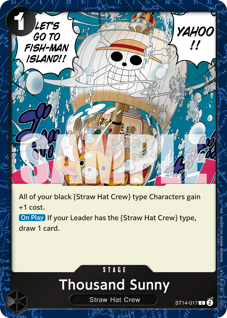 Thousand Sunny (Pirate Foil) ST14-017