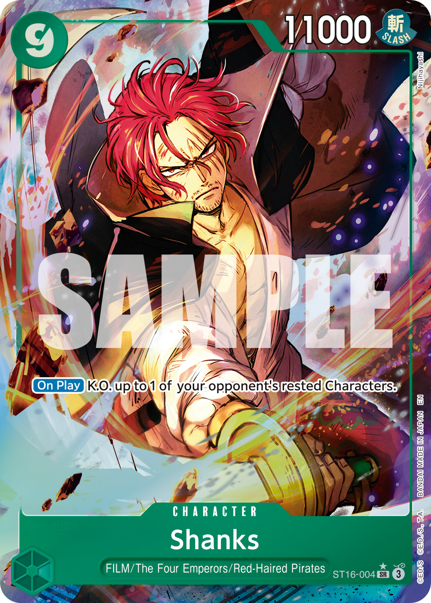 Shanks - ST16-004 (Alternate Art) ST16-004