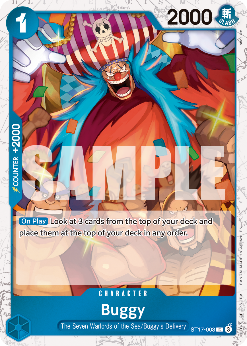 Buggy - ST17-003 (Pirate Foil) ST17-003