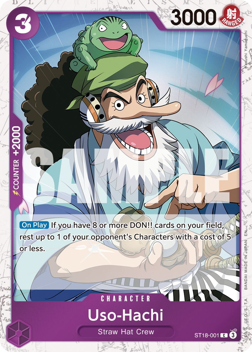 Uso-Hachi (Pirate Foil) ST18-001
