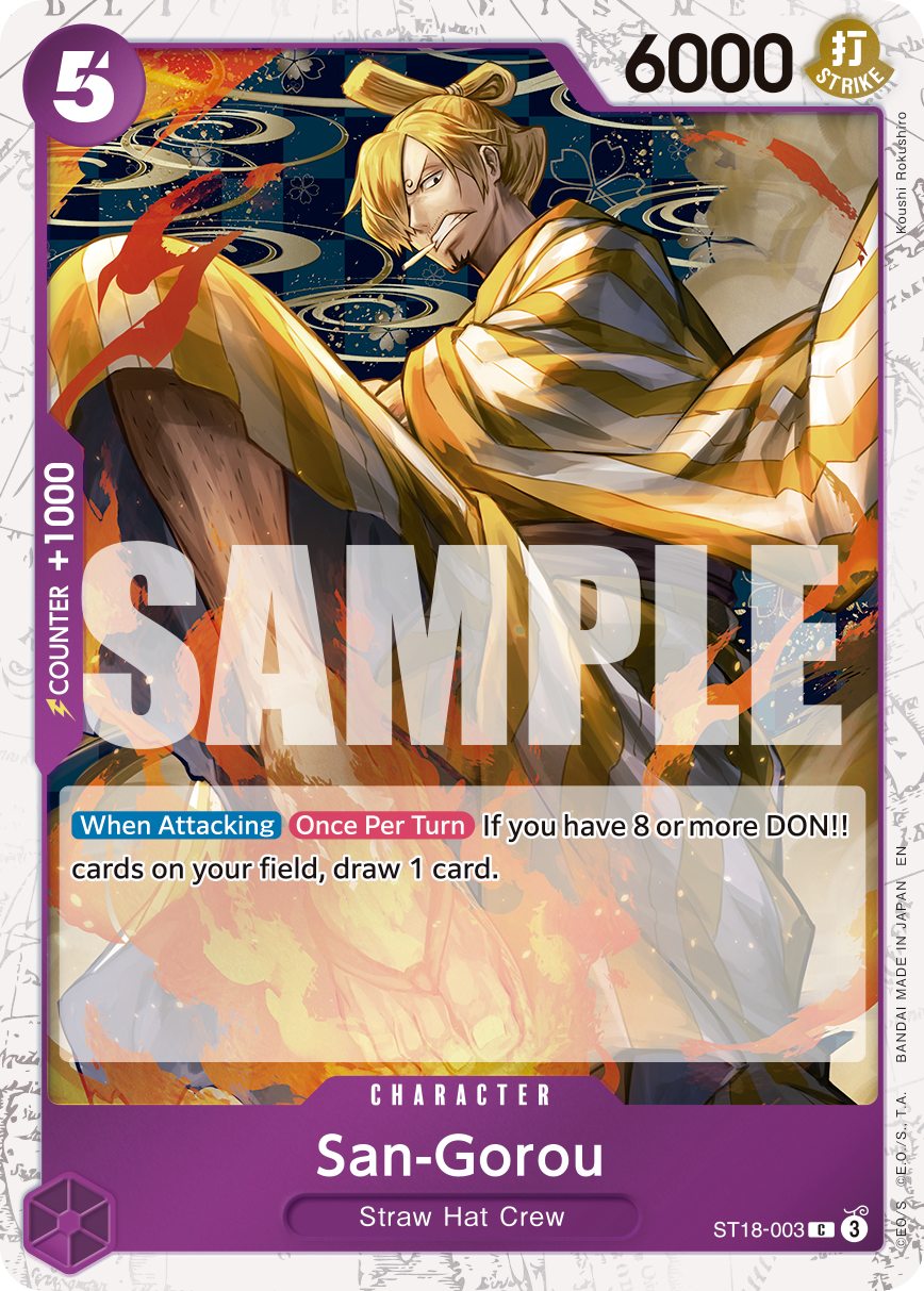 San-Gorou (Pirate Foil) ST18-003