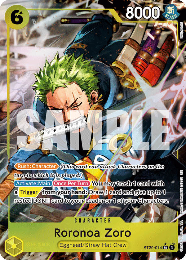 Roronoa Zoro (Full Art) ST29-014