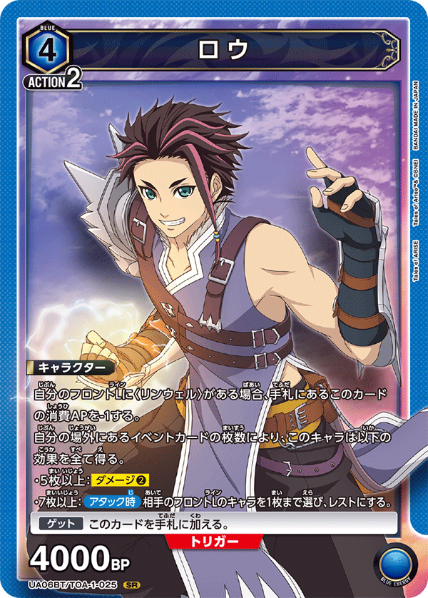 ロウ UA06BT/TOA-1-025