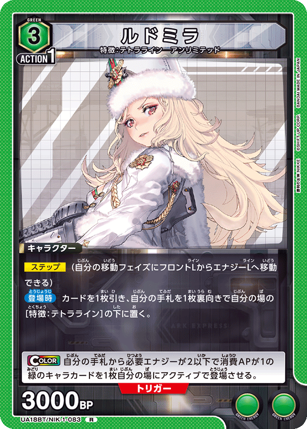 Ludmilla UA18BT/NIK-1-083