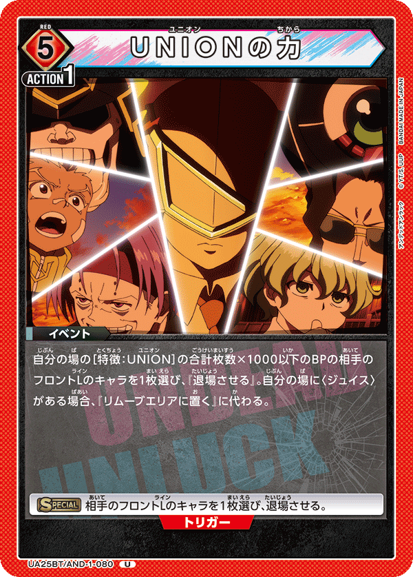UNIONの力 UA25BT/AND-1-080