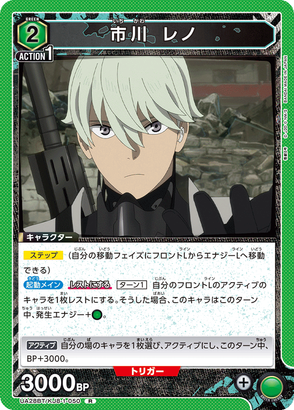 Reno Ichikawa UA28BT/KJ8-1-050