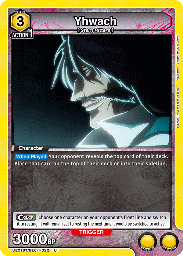 Yhwach UE01BT/BLC-1-022