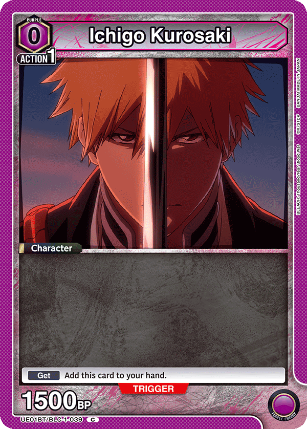 Ichigo Kurosaki UE01BT/BLC-1-039