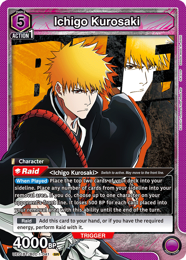 Ichigo Kurosaki UE01BT/BLC-1-041