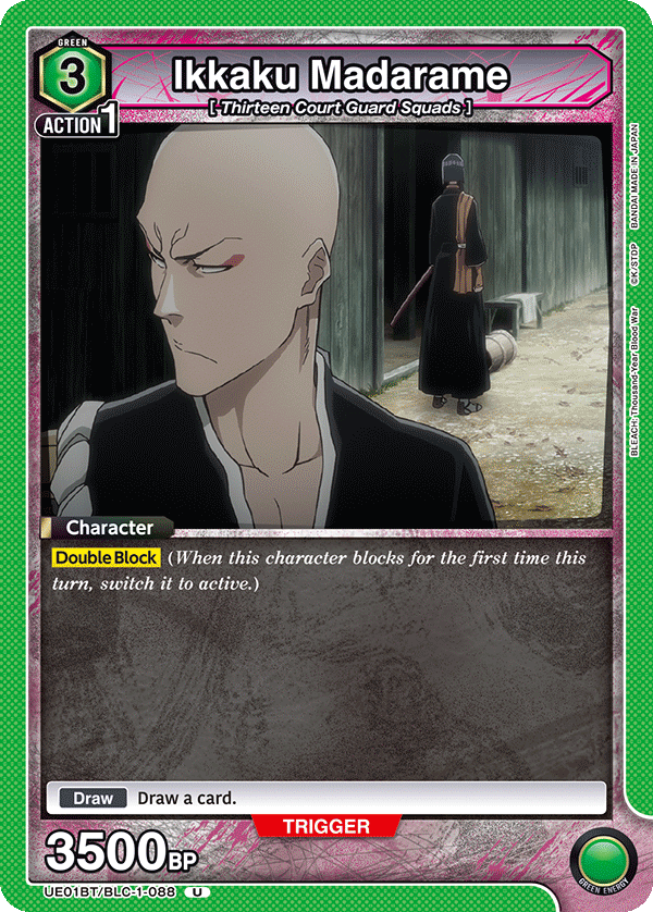 Ikkaku Madarame UE01BT/BLC-1-088