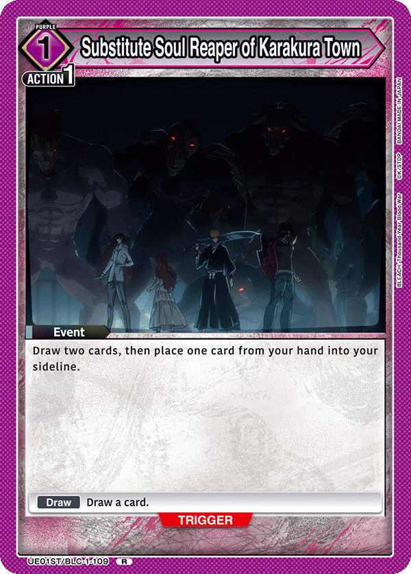 Substitute Soul Reaper of Karakura Town UE01ST/BLC-1-109