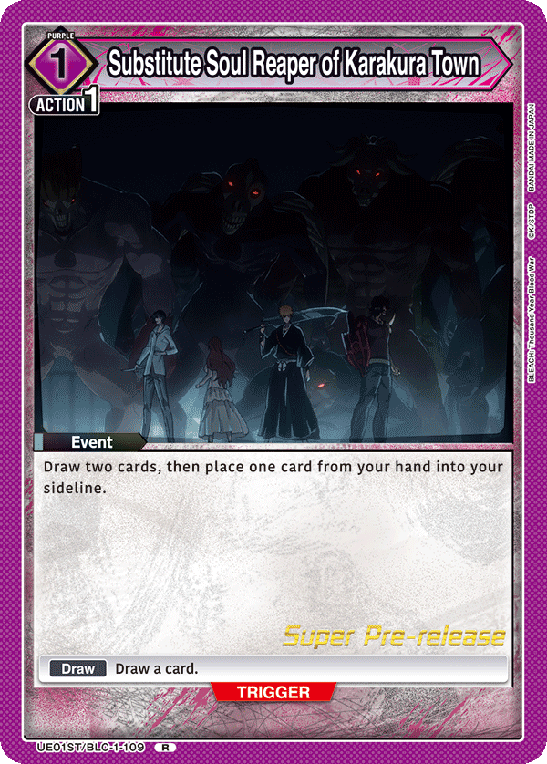 UE01ST/BLC-1-109 Substitute Soul Reaper of Karakura Town UE01ST/BLC-1-109_p1
