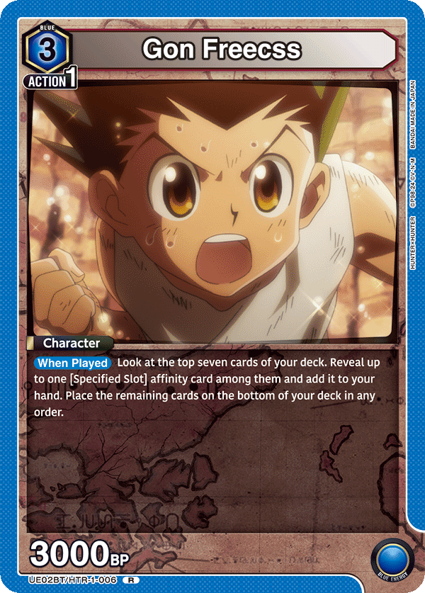 Gon Freecss UE02BT/HTR-1-006