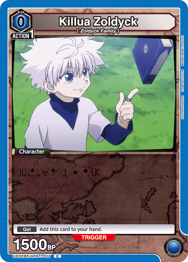 Killua Zoldyck UE02BT/HTR-1-017