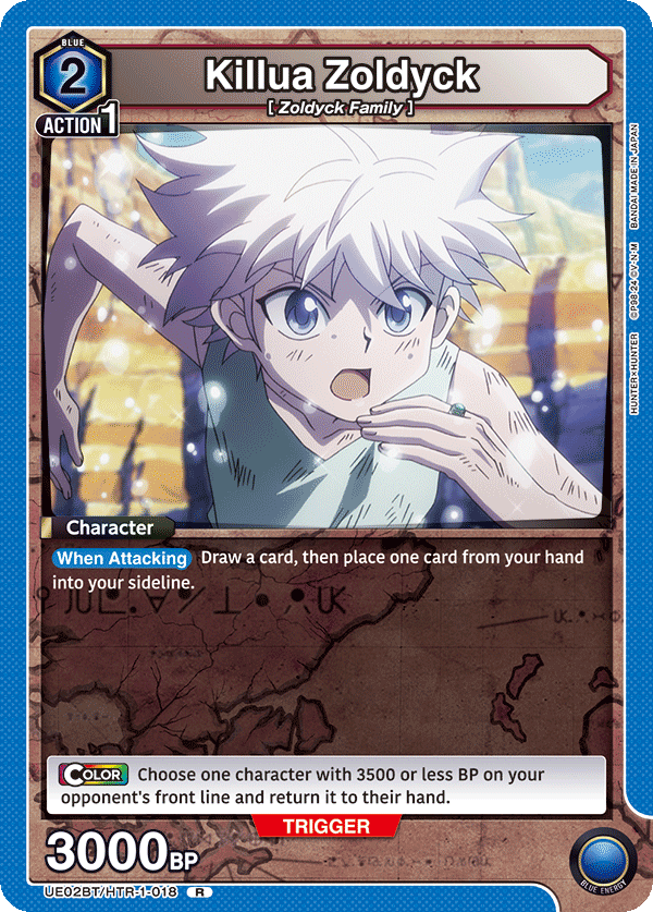 Killua Zoldyck UE02BT/HTR-1-018