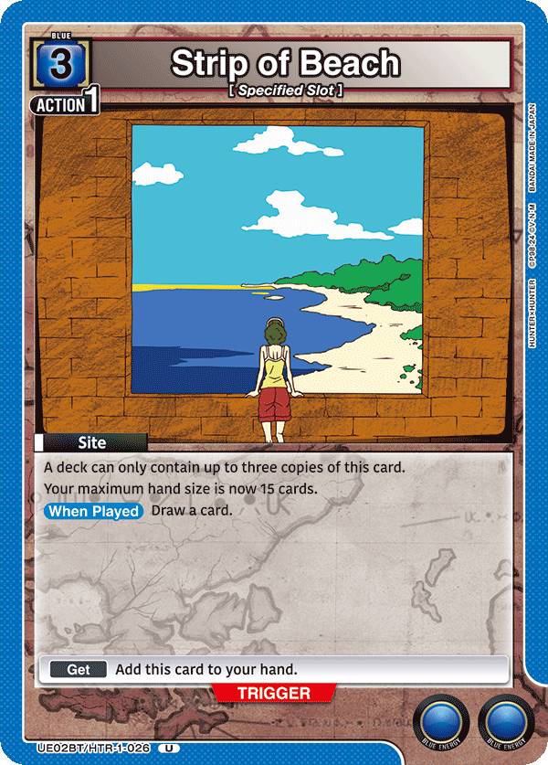 Strip of Beach UE02BT/HTR-1-026