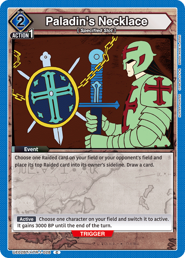 Paladin's Necklace UE02BT/HTR-1-028