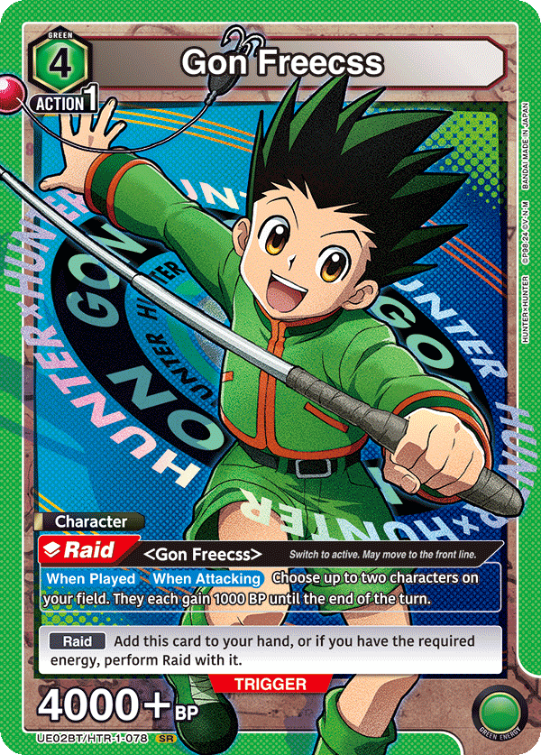 Gon Freecss UE02BT/HTR-1-078