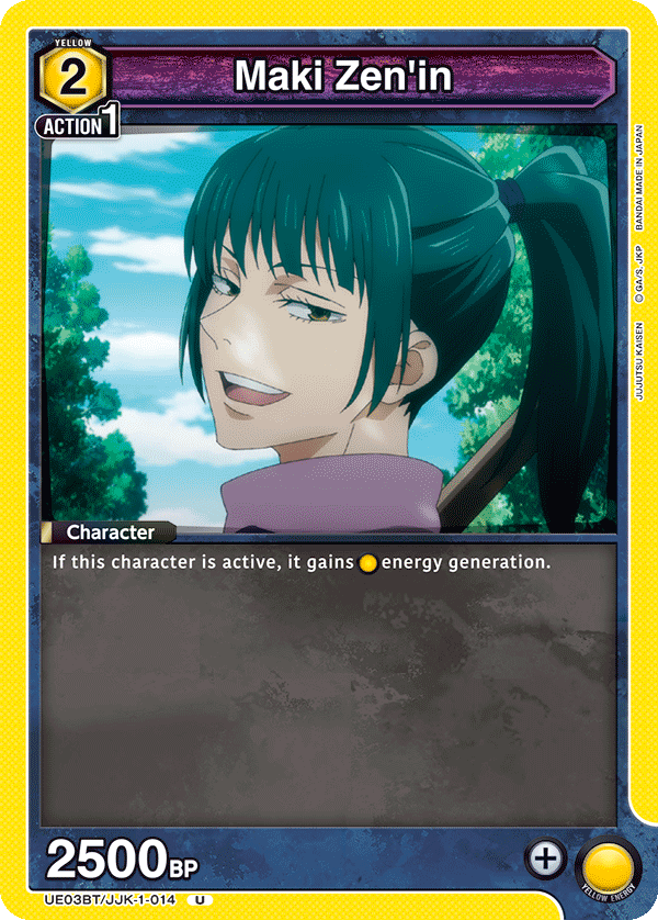 Maki Zen'in UE03BT/JJK-1-014