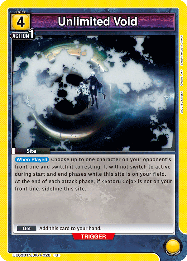 Unlimited Void UE03BT/JJK-1-028