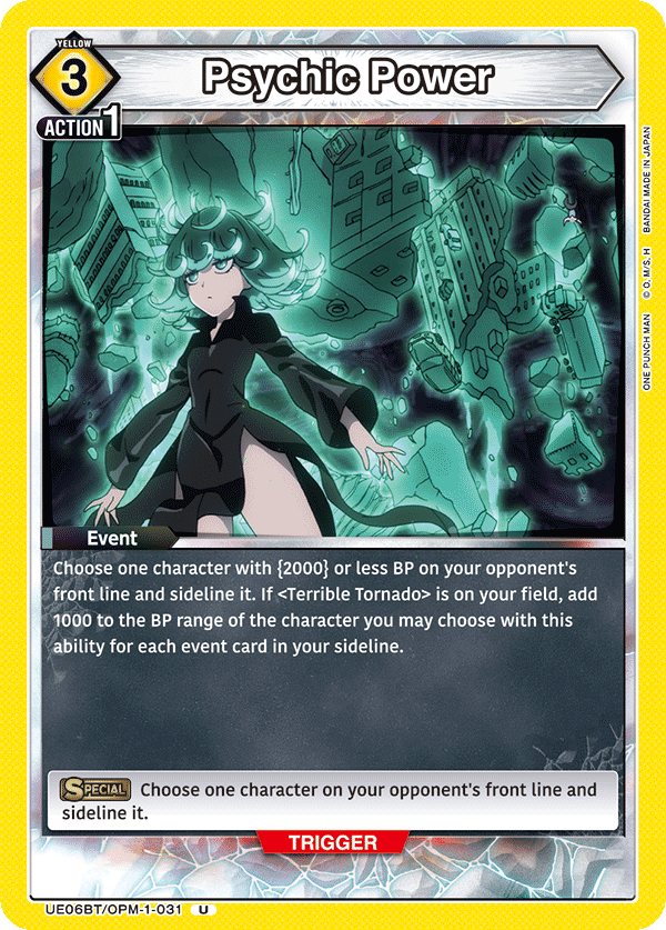 Psychic Power UE06BT/OPM-1-031