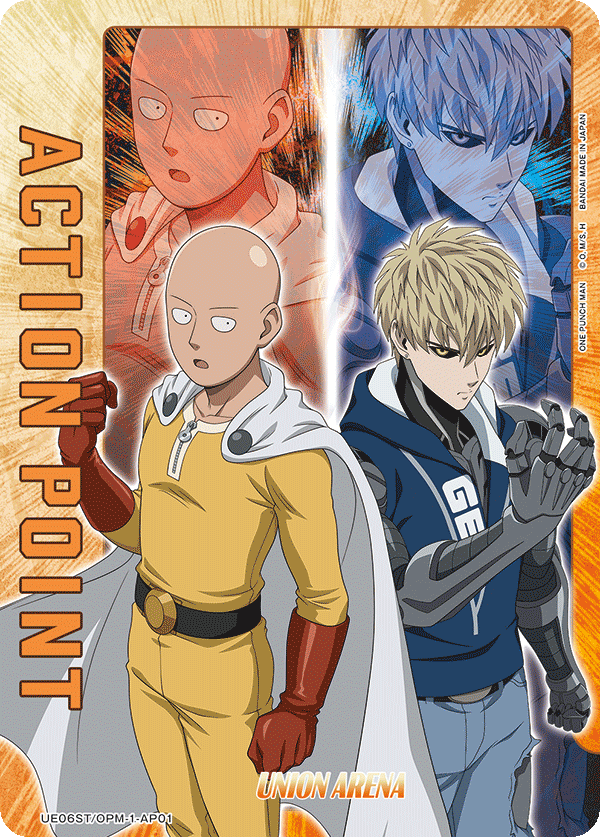 Action Point Card(ONE PUNCH MAN) UE06ST/OPM-1-AP01