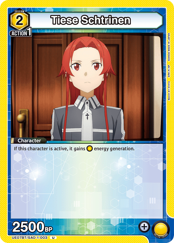 Tiese Schtrinen UE07BT/SAO-1-003