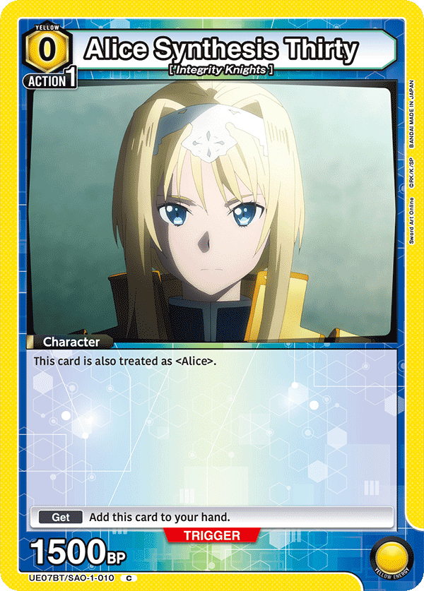Alice Synthesis Thirty UE07BT/SAO-1-010