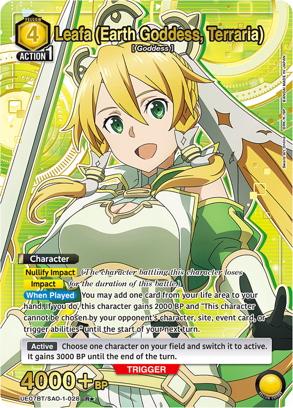 UE07BT/SAO-1-028 Leafa (Earth Goddess, Terraria) UE07BT/SAO-1-028_p1