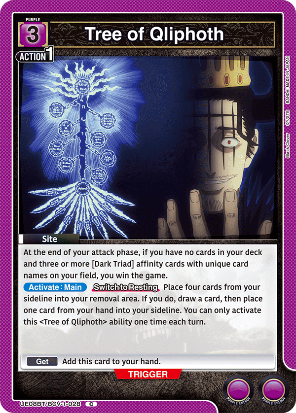 Tree of Qliphoth UE08BT/BCV-1-028