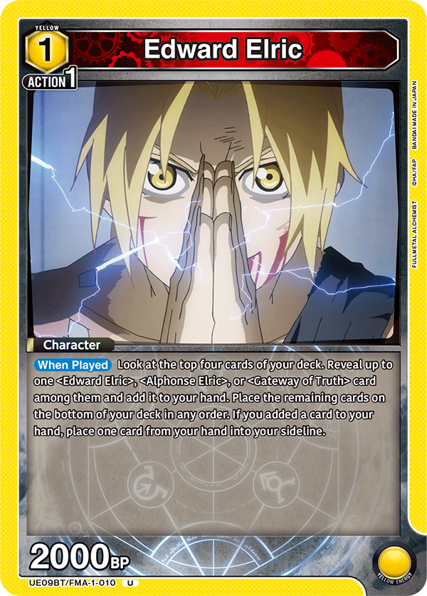 Edward Elric UE09BT/FMA-1-010