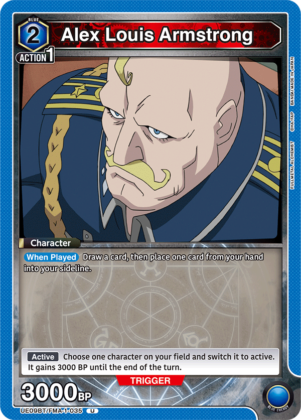 Alex Louis Armstrong UE09BT/FMA-1-035