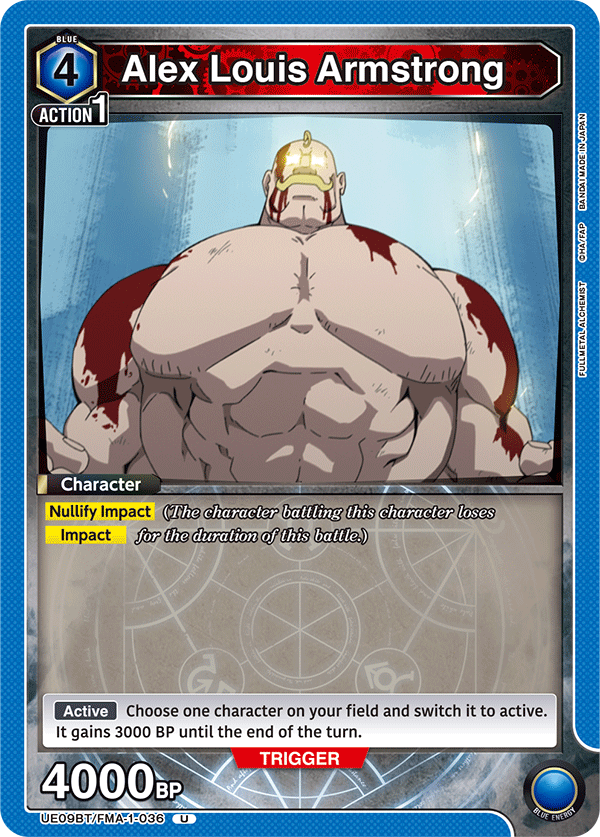 Alex Louis Armstrong UE09BT/FMA-1-036
