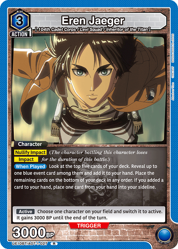 Eren Jaeger UE10BT/AOT-1-027