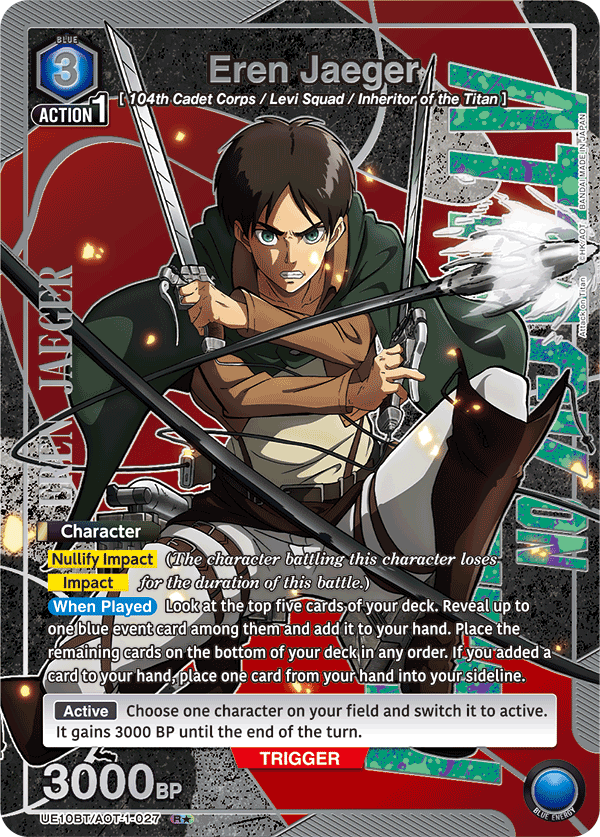 UE10BT/AOT-1-027 Eren Jaeger UE10BT/AOT-1-027_p1